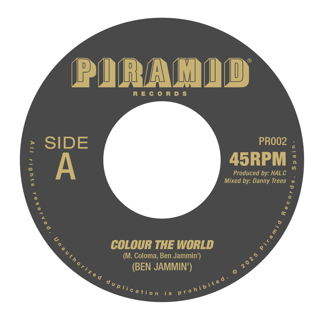 PRE-ORDER Benjammin - Colour the world